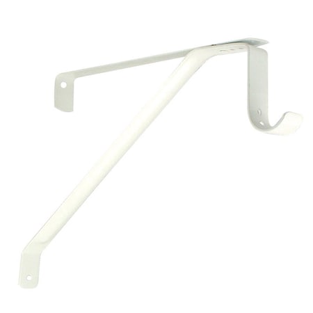 Eat-In White Adjustable Bracket Shelf & Rod EA3304346